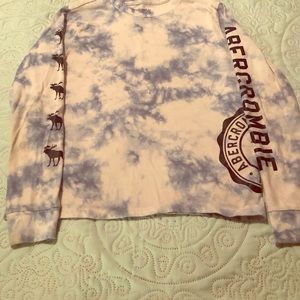 Girls 2 piece Abercrombie set in light blue